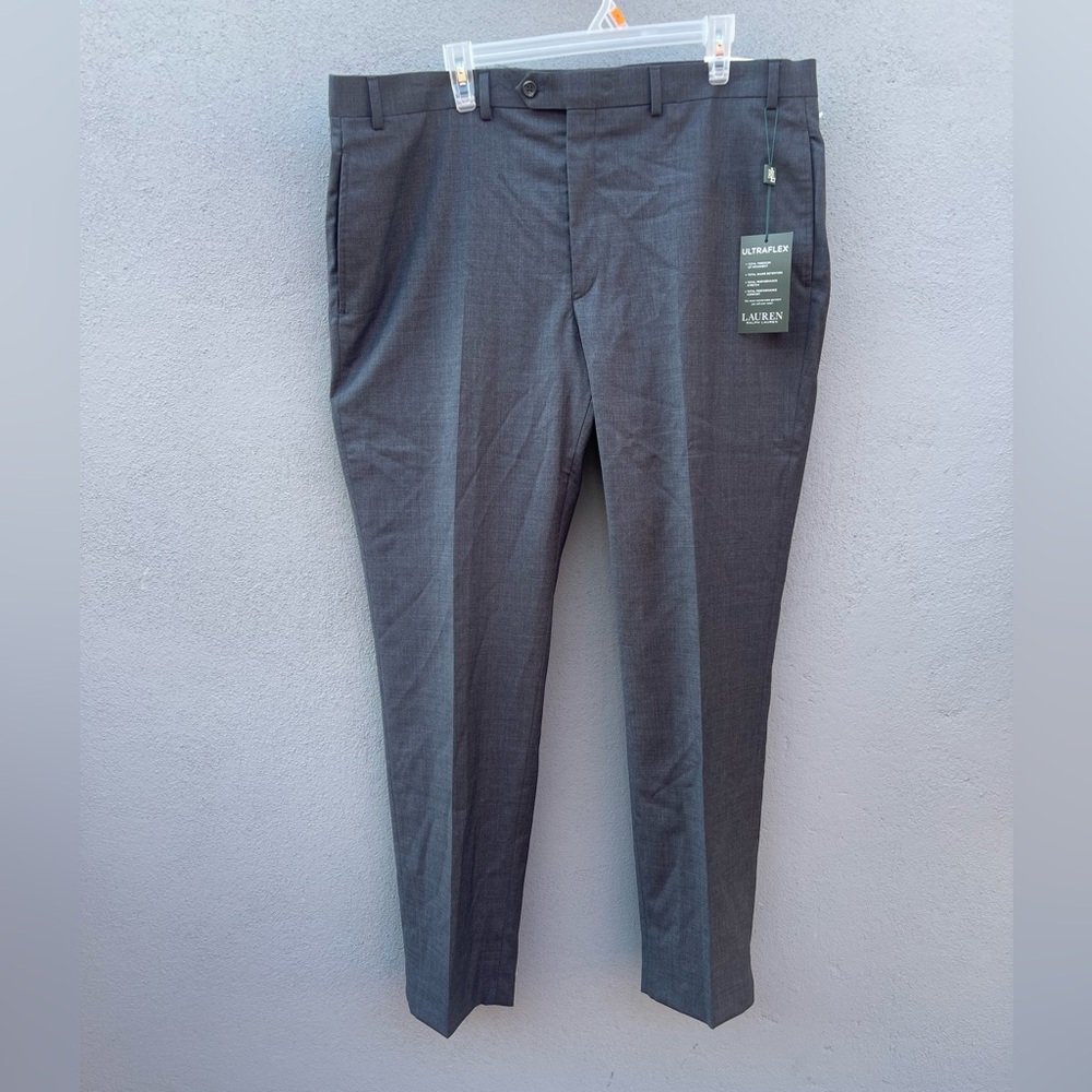 Ralph Lauren Men's Charcoal Ultraflex Pants